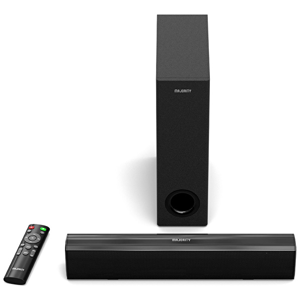 Majority Bowfell Plus Kompakt Soundbar ve Subwoofer (BT, AUX, Optik, USB)